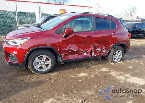2022 Chevrolet Trax Awd Lt из США, поврежденный, VIN KL7CJPSMXNB529807